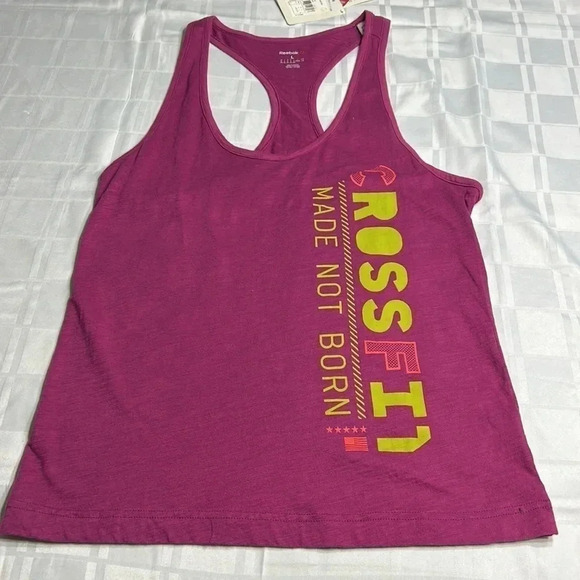 racerback tank top .Reebok CrossFit cotton 💯 ,
gym,activewear,NWT - Picture 7 of 11